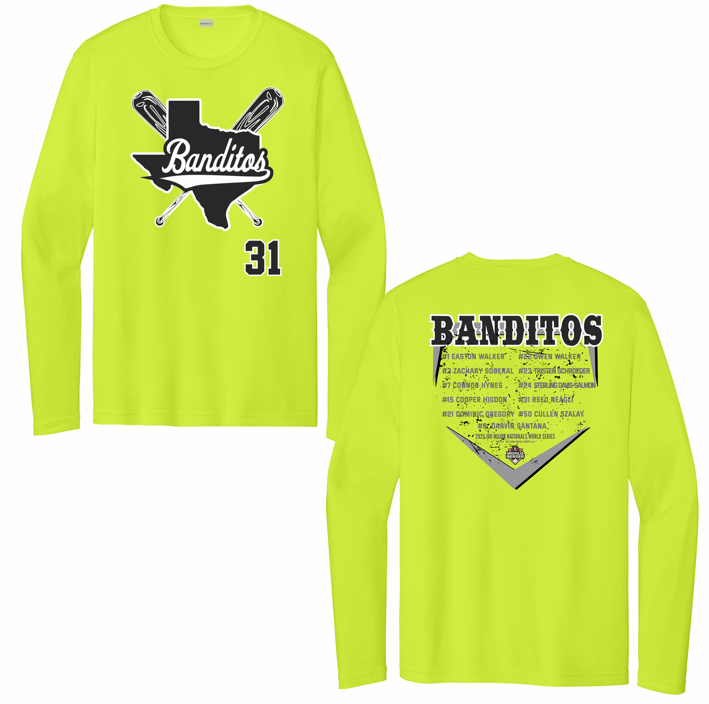 Banditos Long Sleeve Roster Shirt