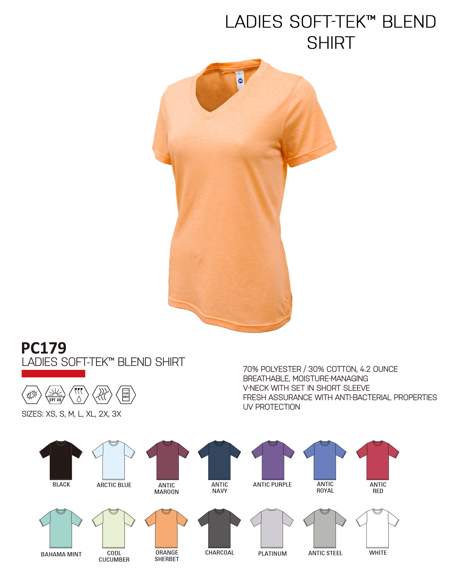 Ladies Firehawks Softball Tee