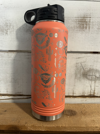 Highland Cow Bottle Wrap
