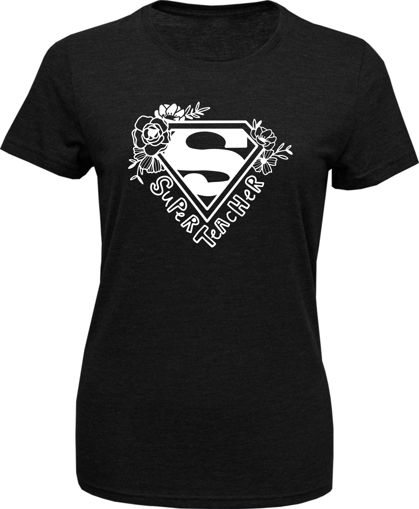 Women's Soft-Tek Blend T-Shirt- Super Teacher