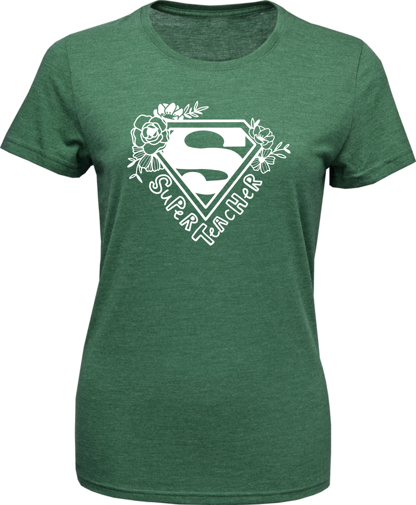 Women's Soft-Tek Blend T-Shirt- Super Teacher