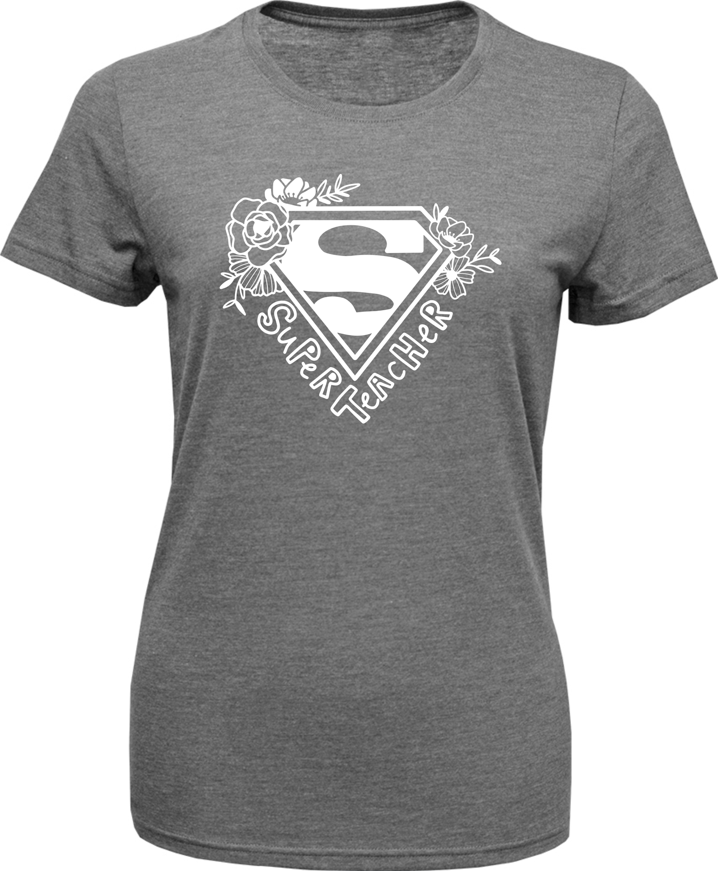 Women's Soft-Tek Blend T-Shirt- Super Teacher