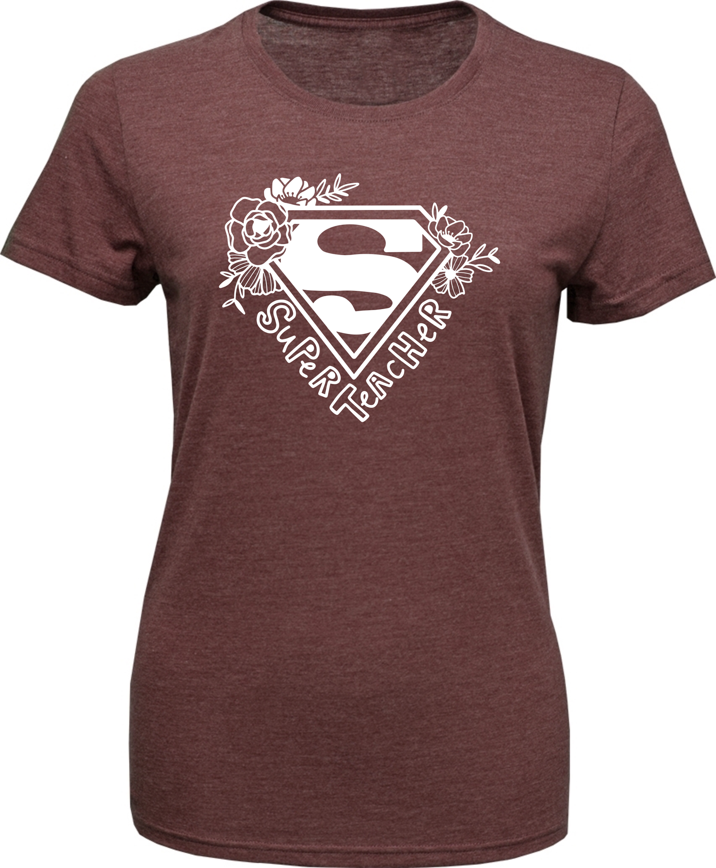 Women's Soft-Tek Blend T-Shirt- Super Teacher