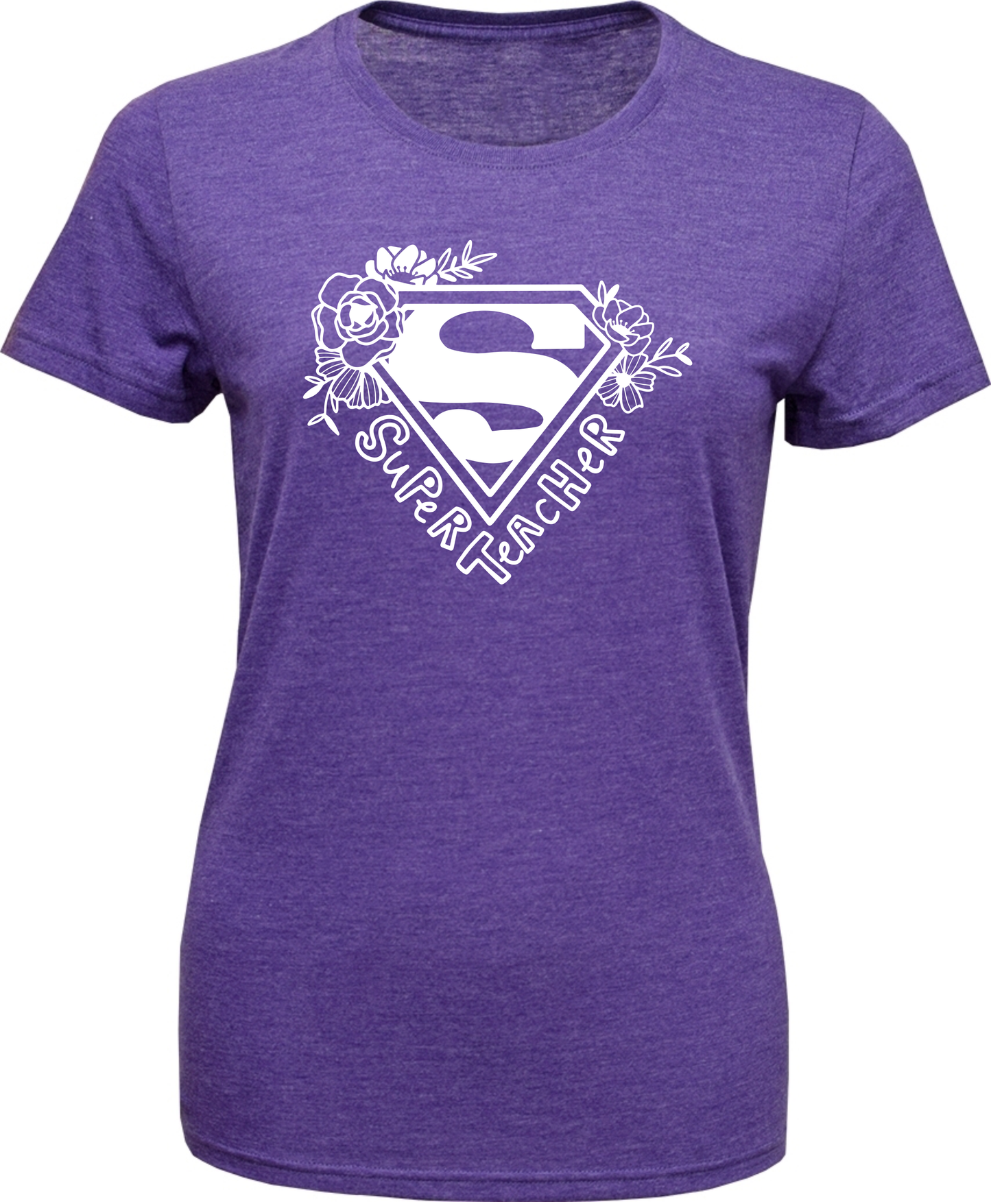 Women's Soft-Tek Blend T-Shirt- Super Teacher