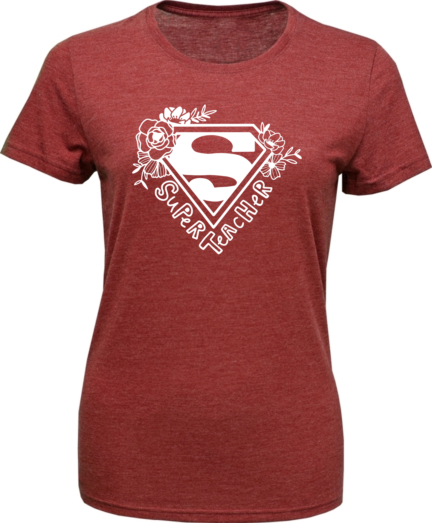 Women's Soft-Tek Blend T-Shirt- Super Teacher