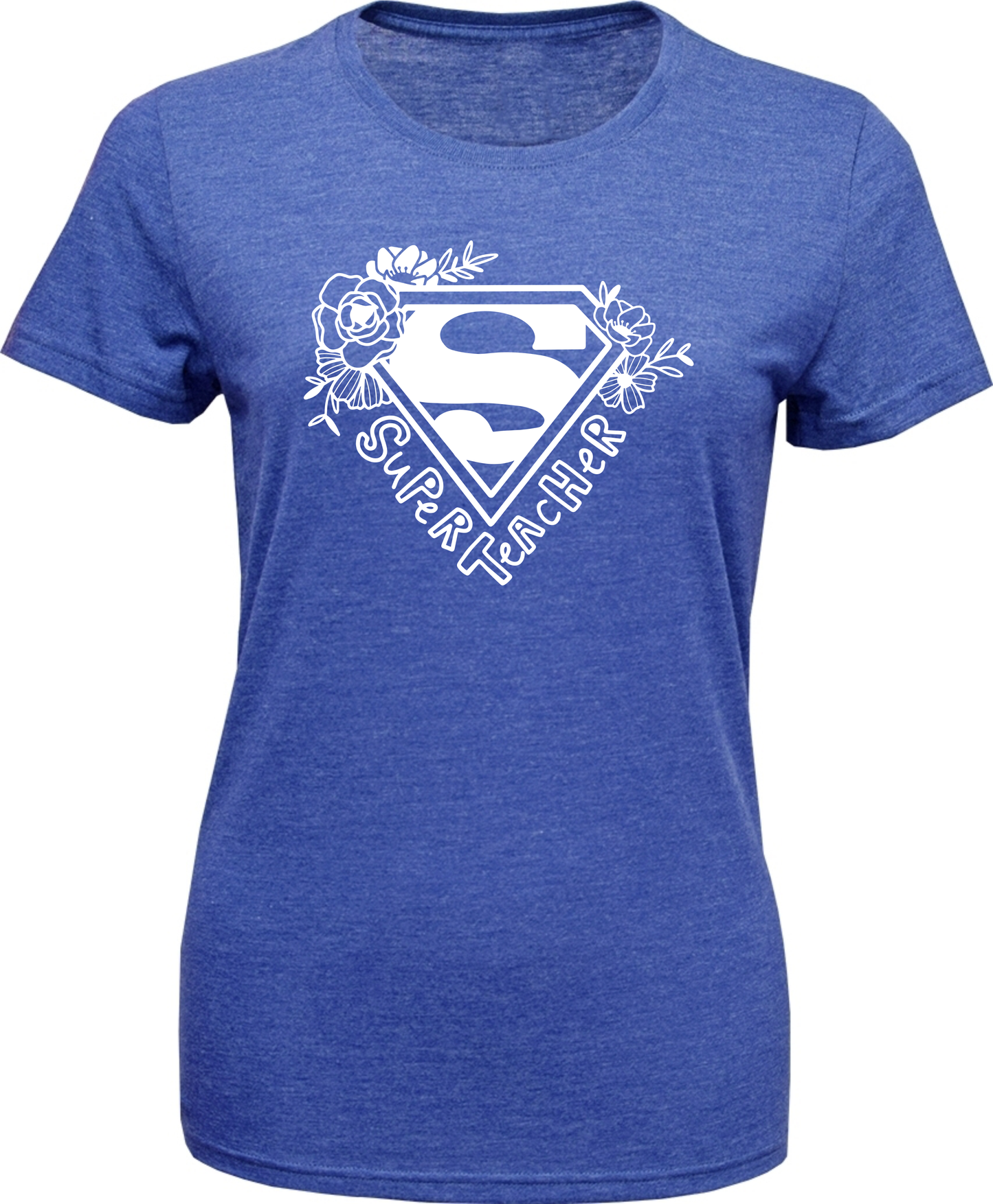 Women's Soft-Tek Blend T-Shirt- Super Teacher