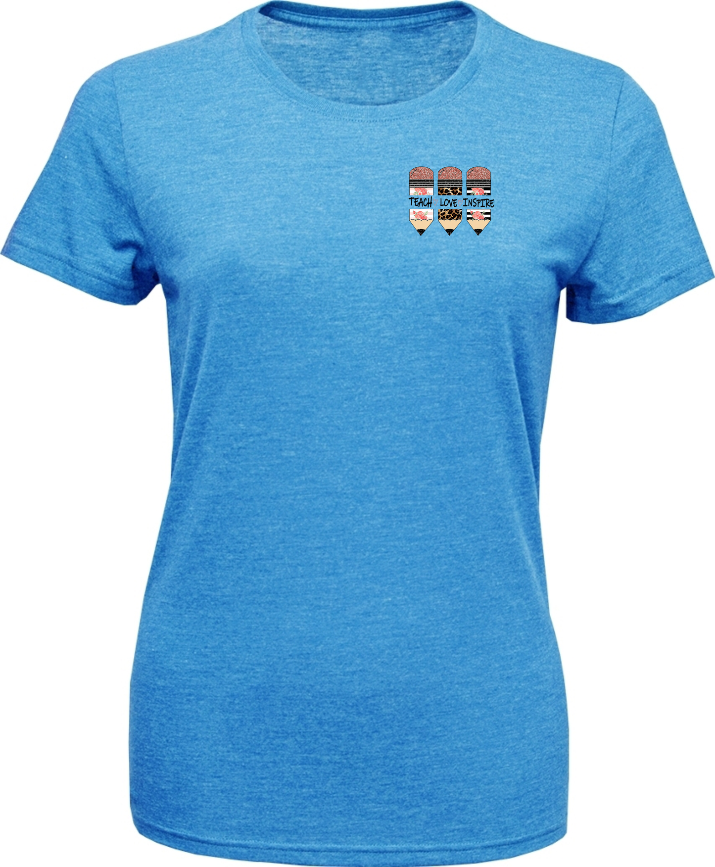 Women's Soft-Tek Blend T-Shirt- Teach Love