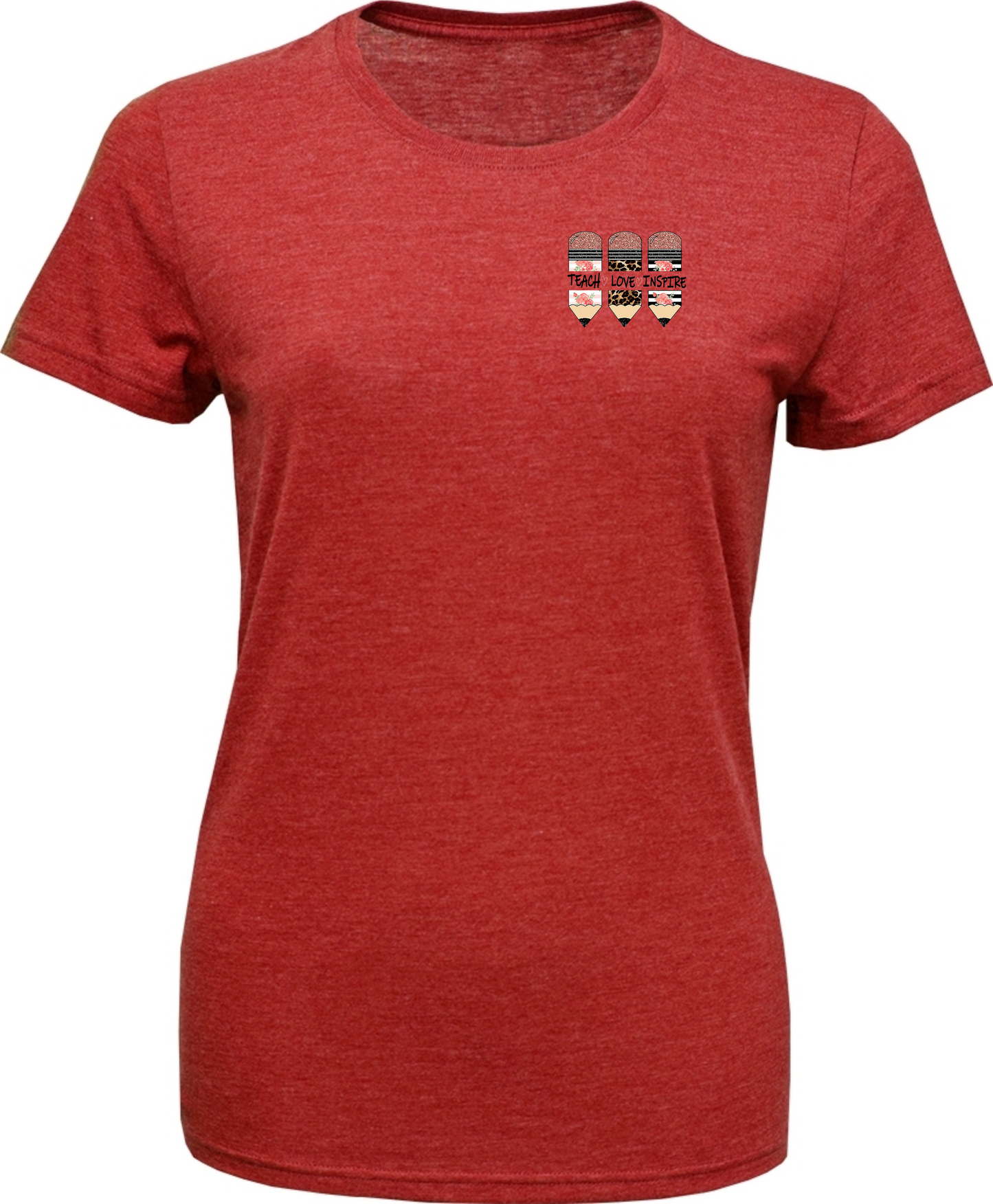 Women's Soft-Tek Blend T-Shirt- Teach Love