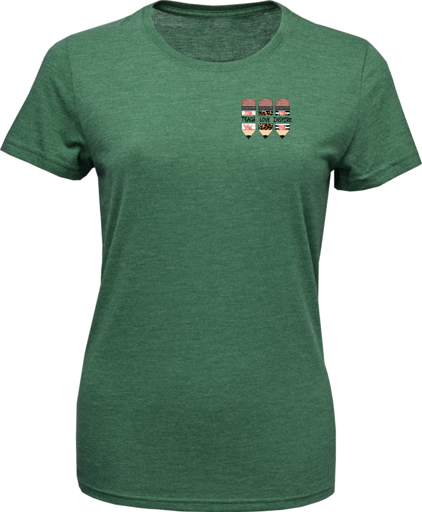 Women's Soft-Tek Blend T-Shirt- Teach Love
