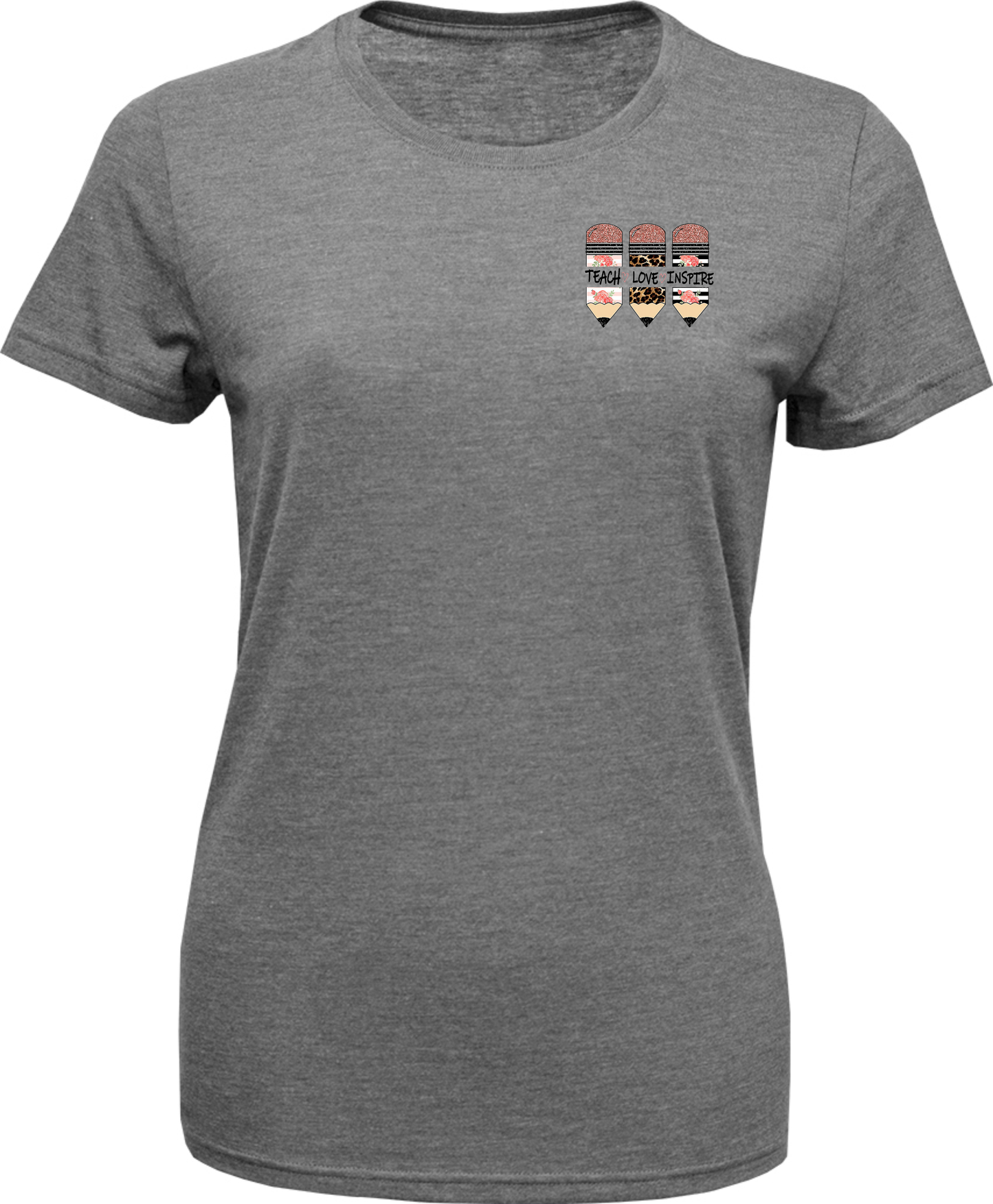 Women's Soft-Tek Blend T-Shirt- Teach Love