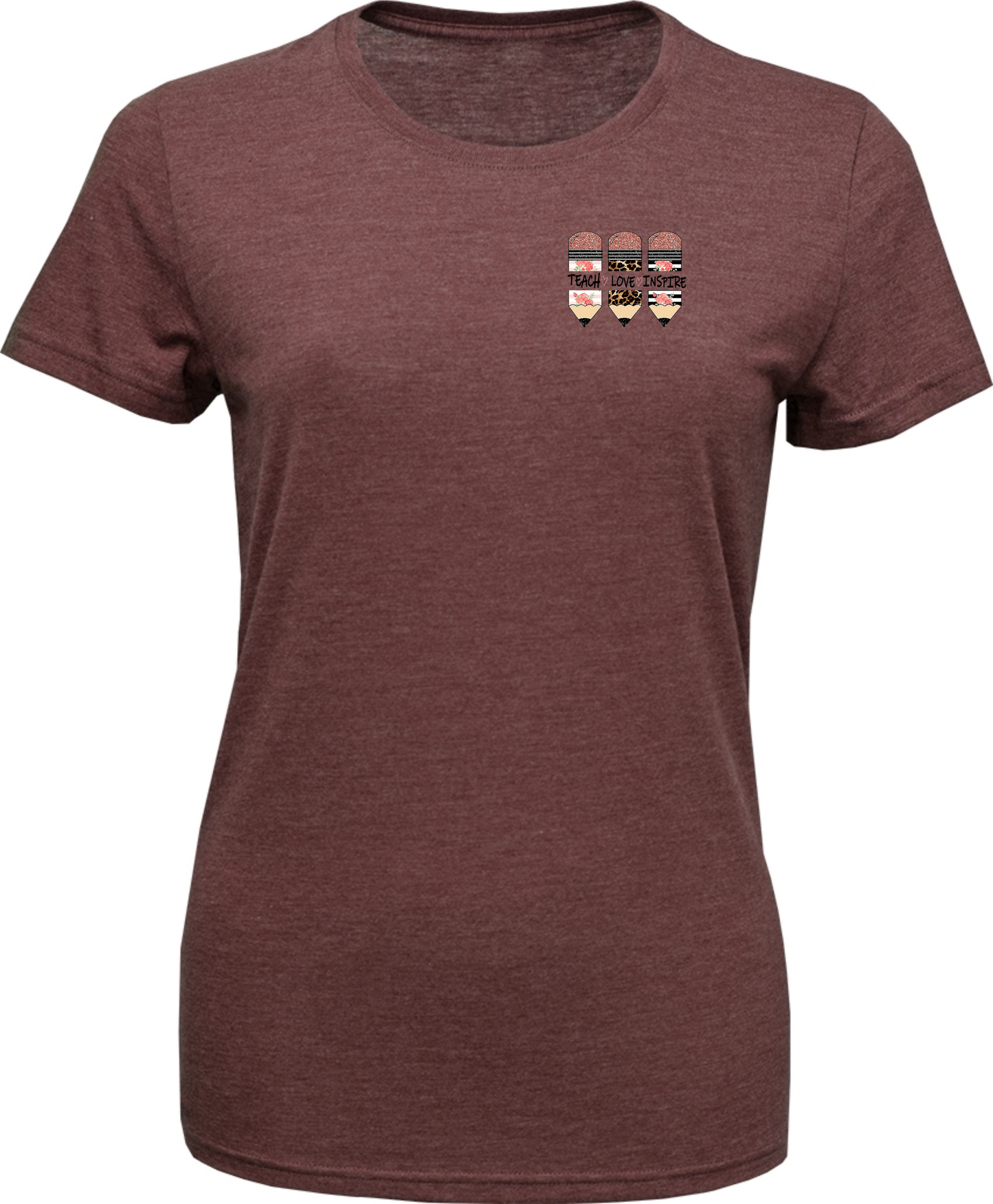 Women's Soft-Tek Blend T-Shirt- Teach Love