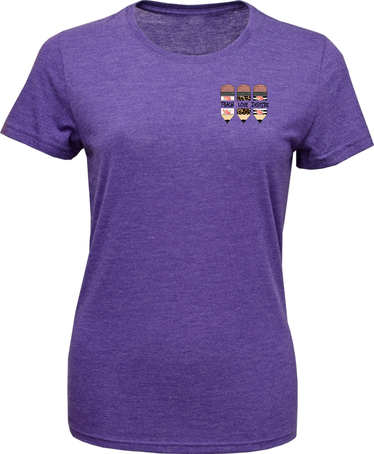 Women's Soft-Tek Blend T-Shirt- Teach Love