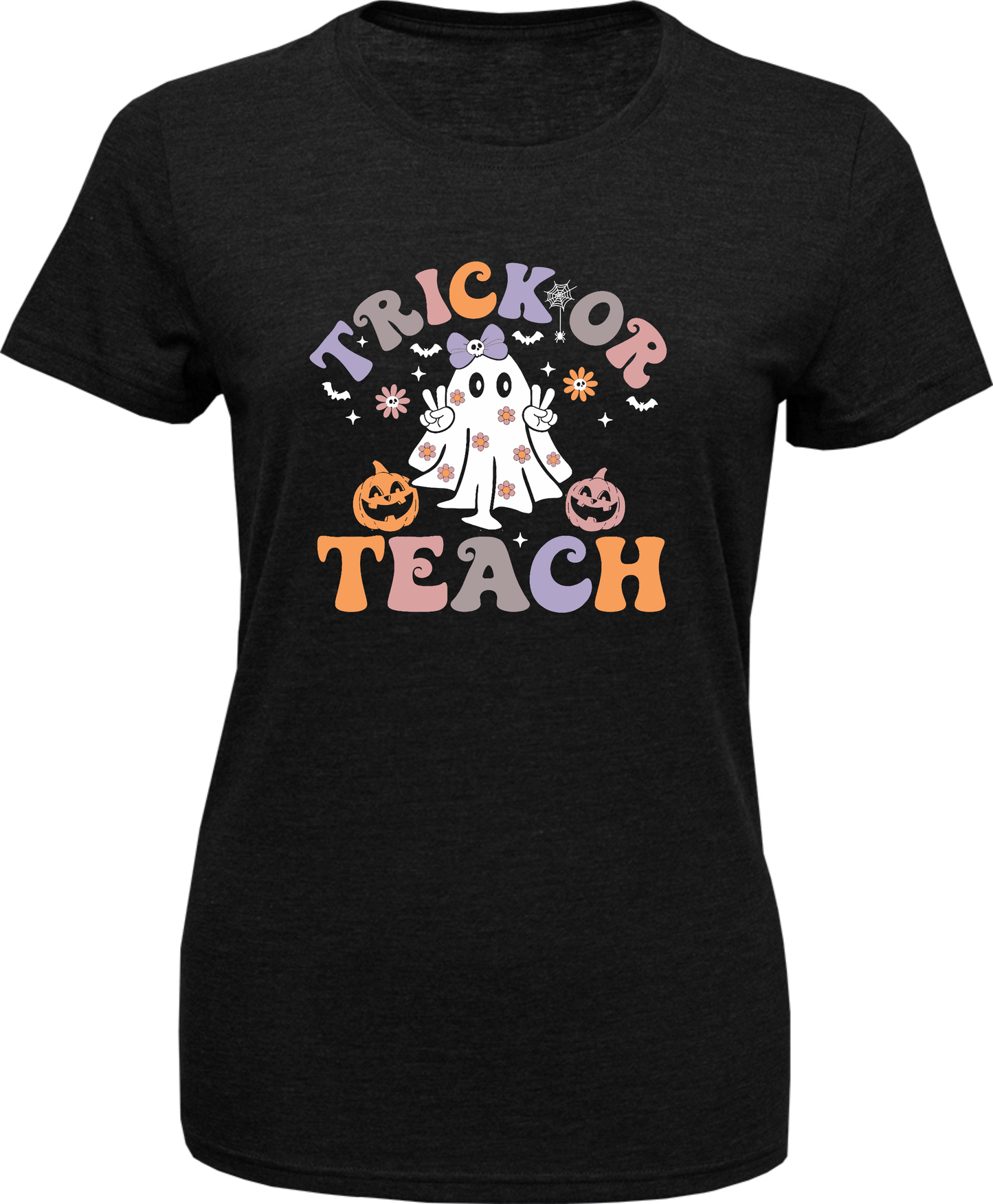 Women's Soft-Tek Blend T-Shirt- Trick or Teach