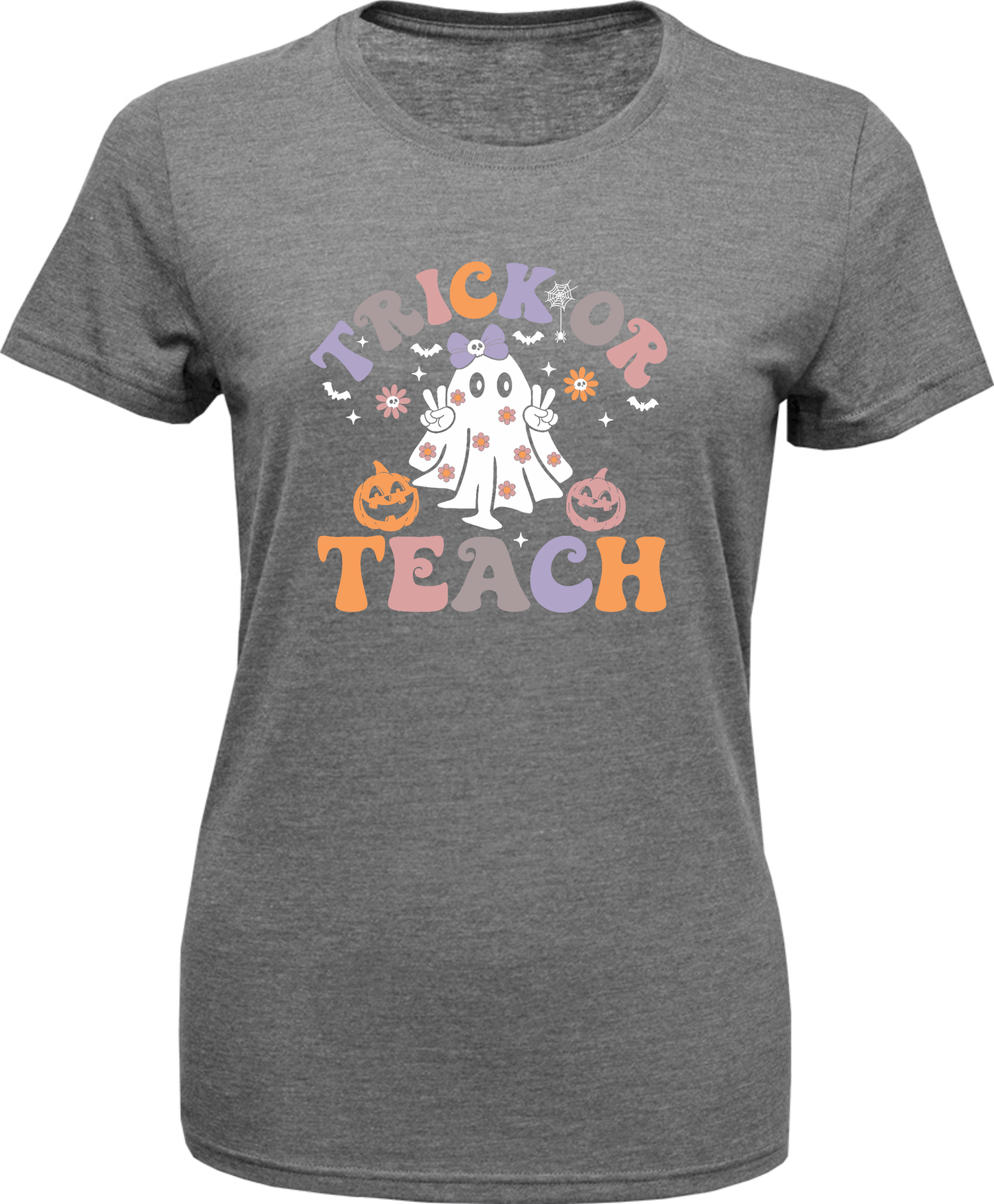 Women's Soft-Tek Blend T-Shirt- Trick or Teach
