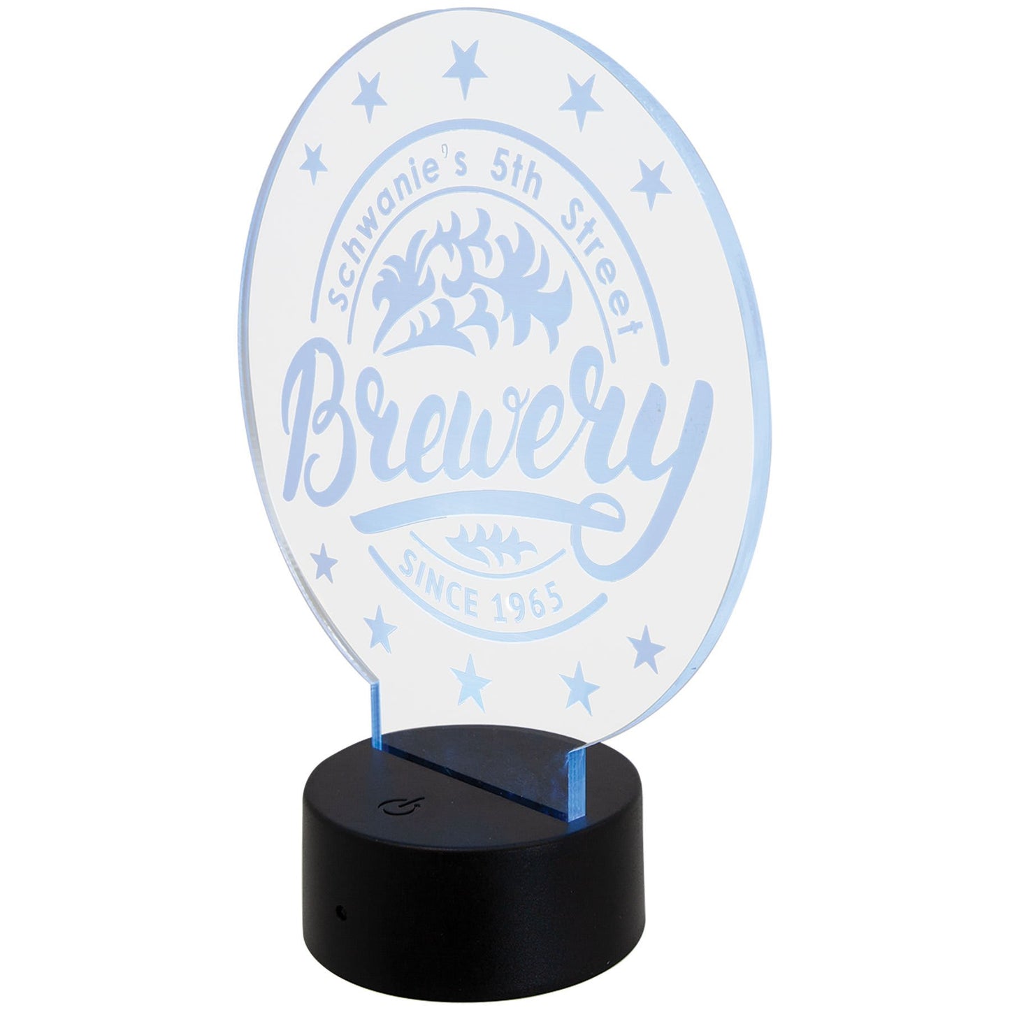 8in Acrylic Led Sign - Personalized