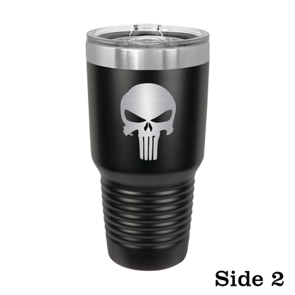 Custom HCSO 30oz Tumbler with Punisher