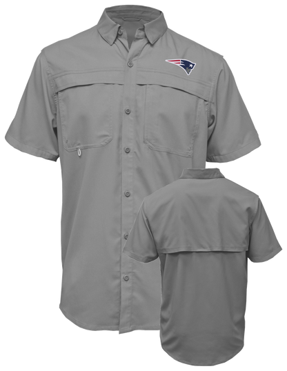PATRIOTS Fishing Shirt - Embroidered