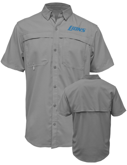LIONS Fishing Shirt - Embroidered