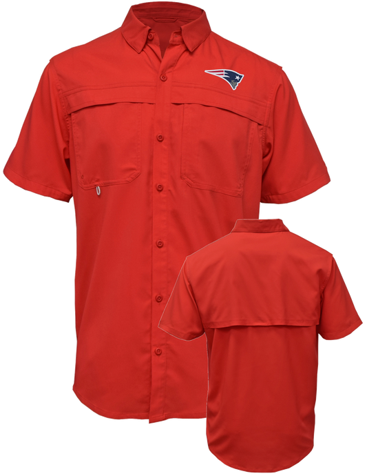 PATRIOTS Fishing Shirt - Embroidered