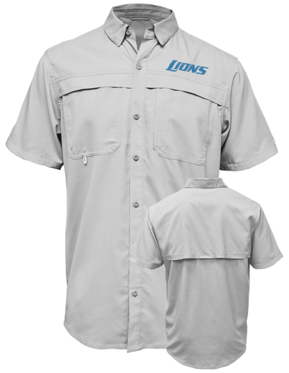 LIONS Fishing Shirt - Embroidered