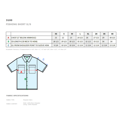 Firehawks Fishing Shirt
