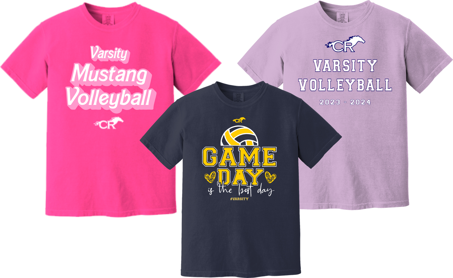 Cy-Ranch Volleyball 3Pack TShirt Combo