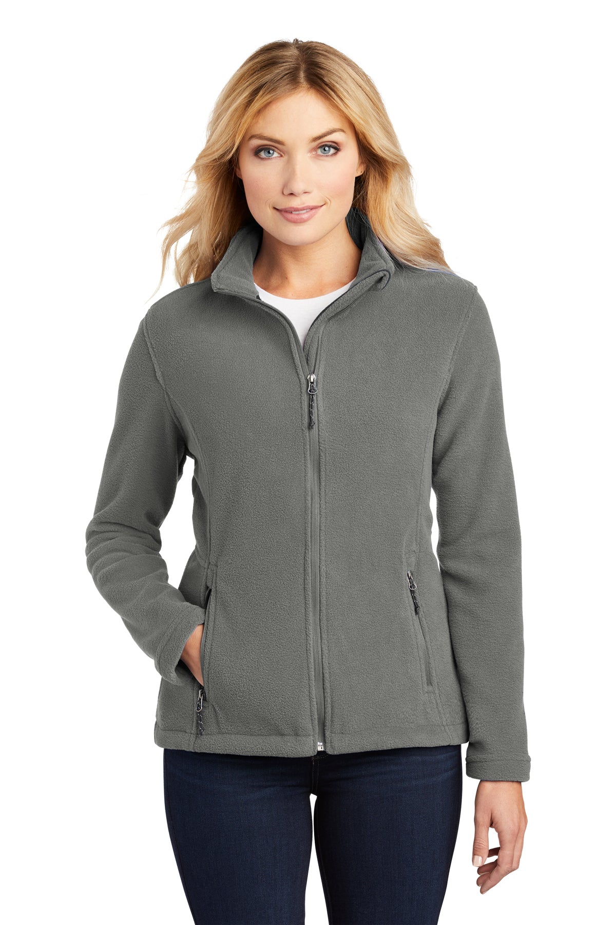 Mourning Badge - Ladies Fleece Zip-up