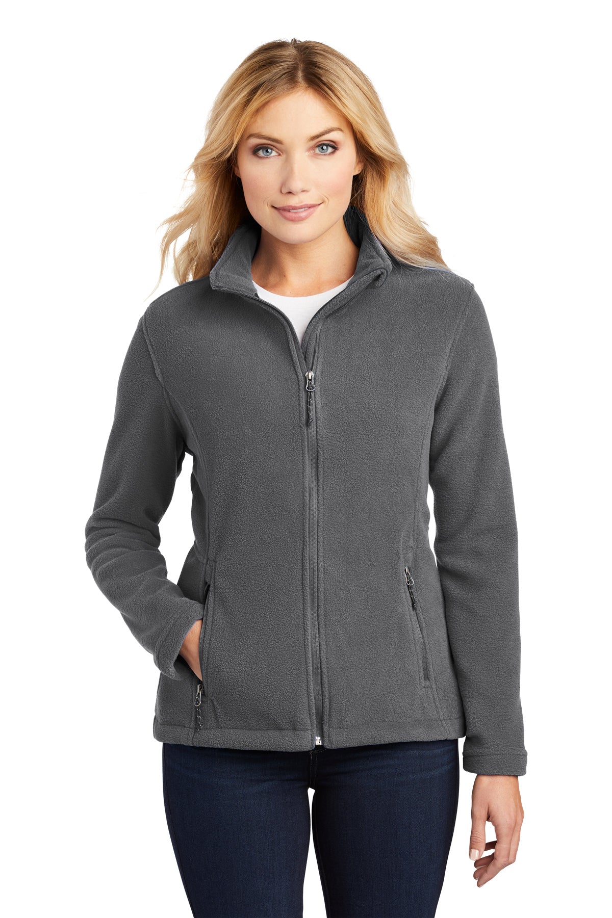 Mourning Badge - Ladies Fleece Zip-up