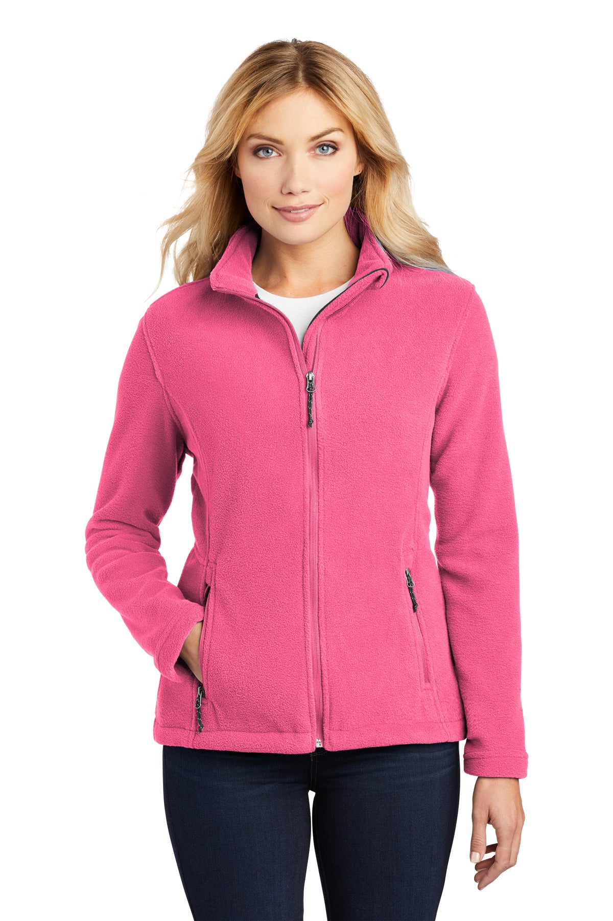 Mourning Badge - Ladies Fleece Zip-up