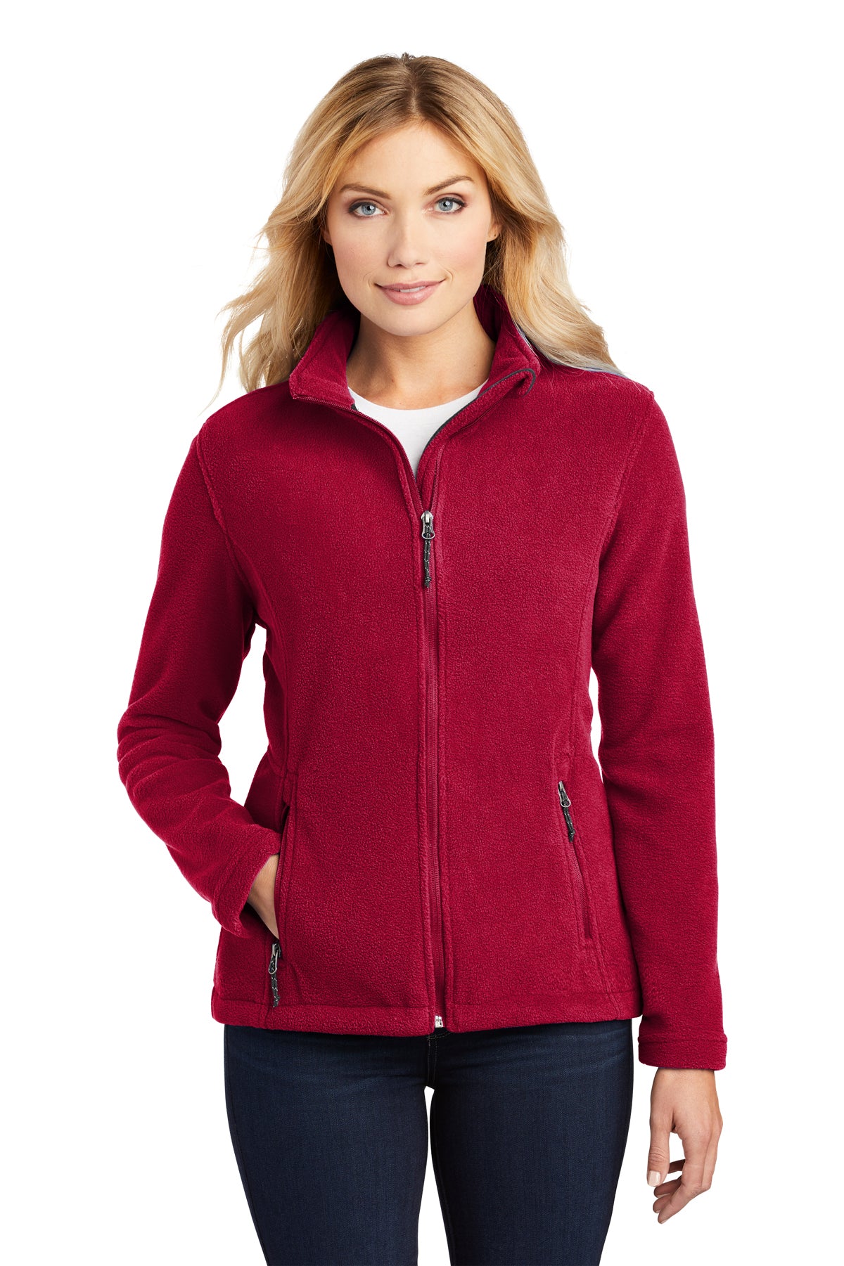 Mourning Badge - Ladies Fleece Zip-up