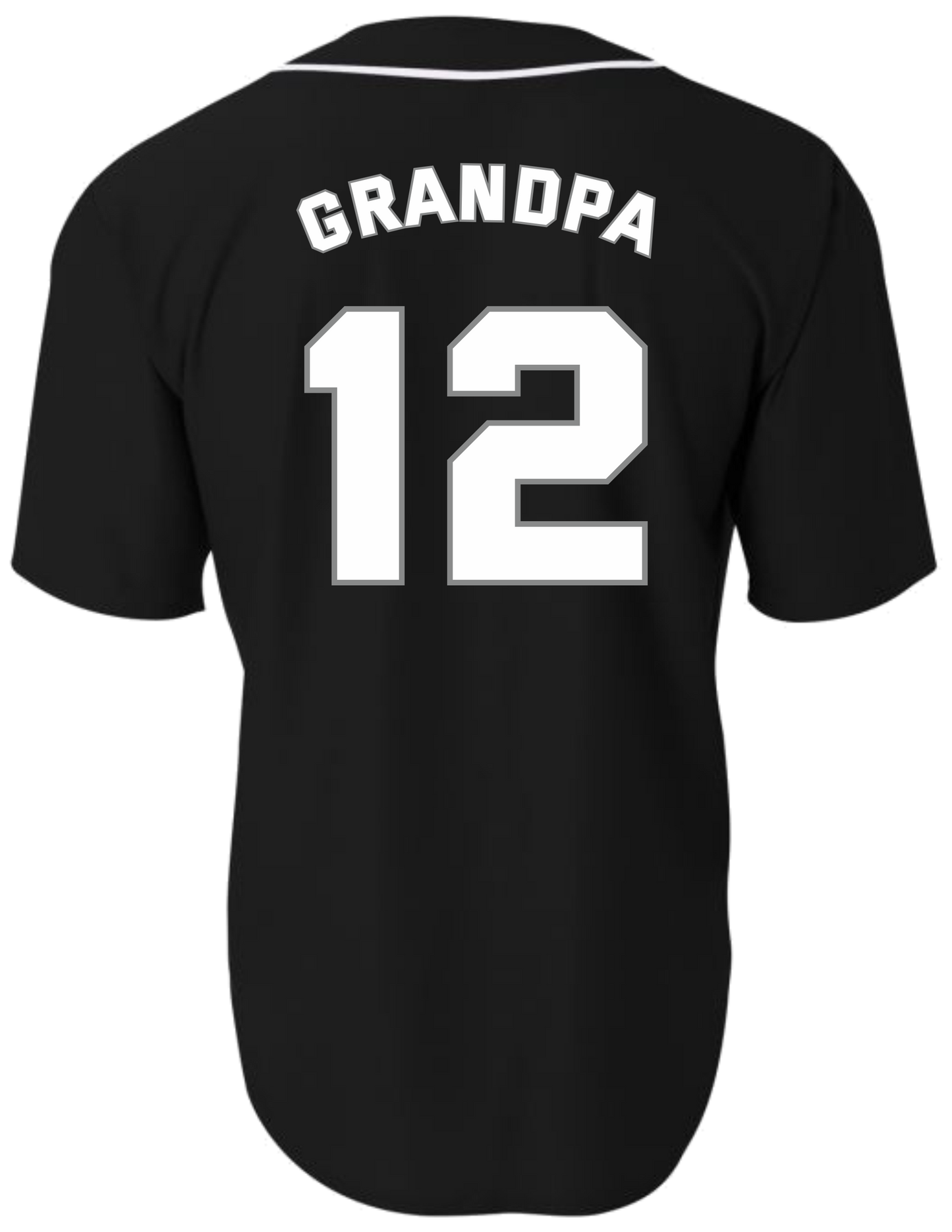 Black Sox Button Down Replica Jersey