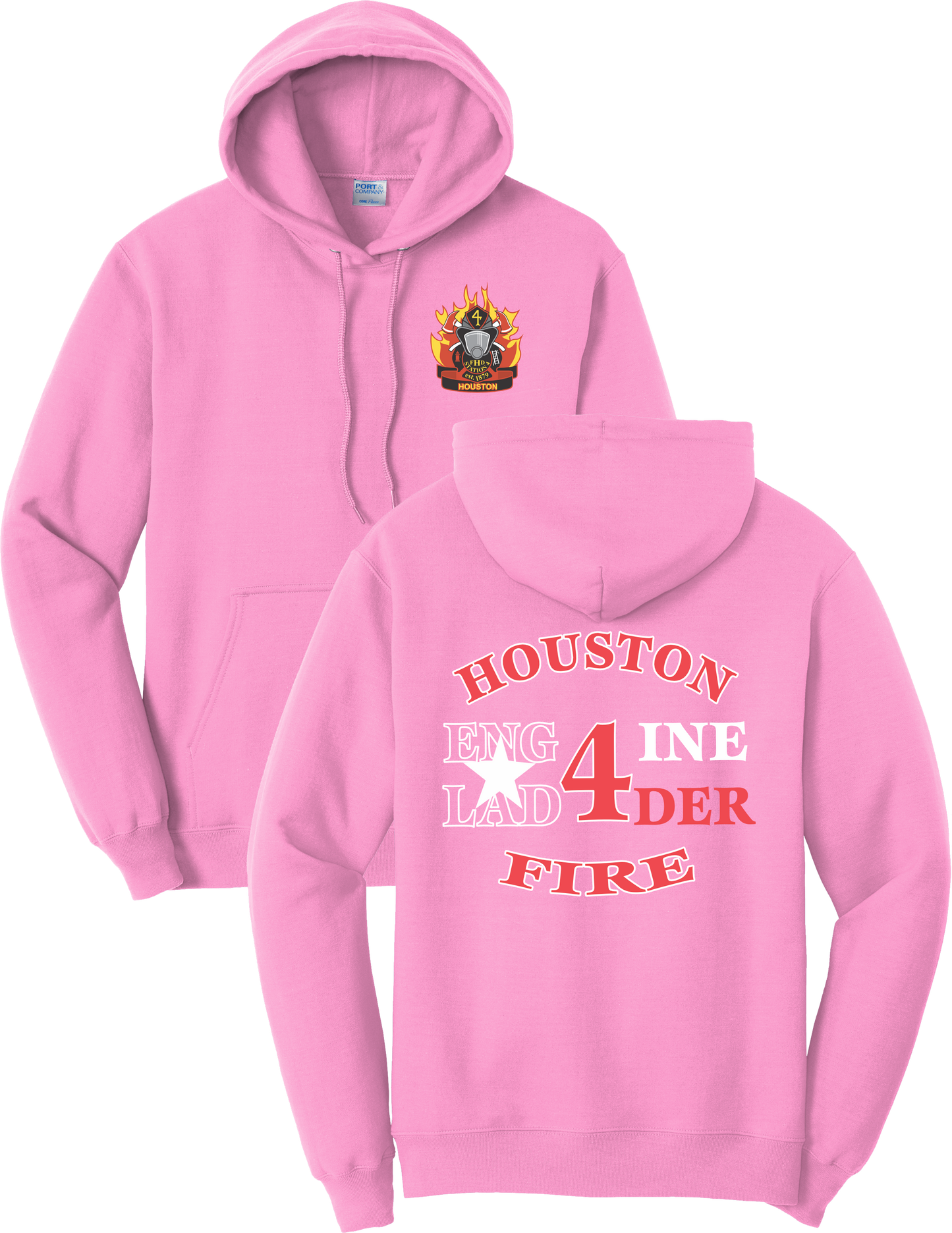 Station 4 Cotton/Fleece Hoodie ADULT AND YOUTH