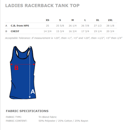 Houston Nationals Ladies Flowy Back Tee