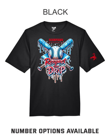 Scorpions Baseball Drip Shirt