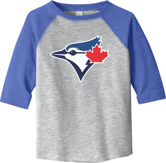 Toddler Baseball Raglan Shirt - The Blue Jays