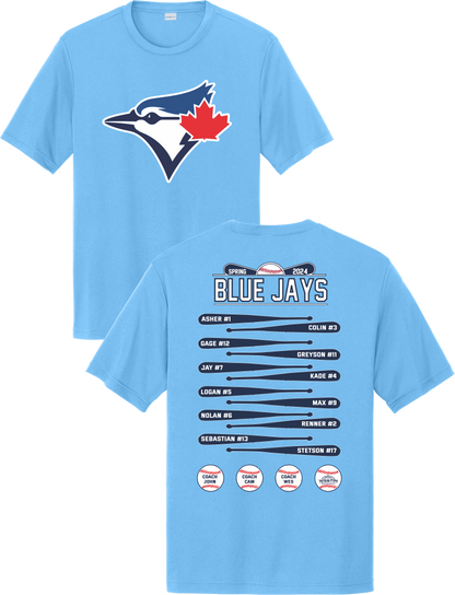 THE BLUE JAYS - ROSTER SHIRT