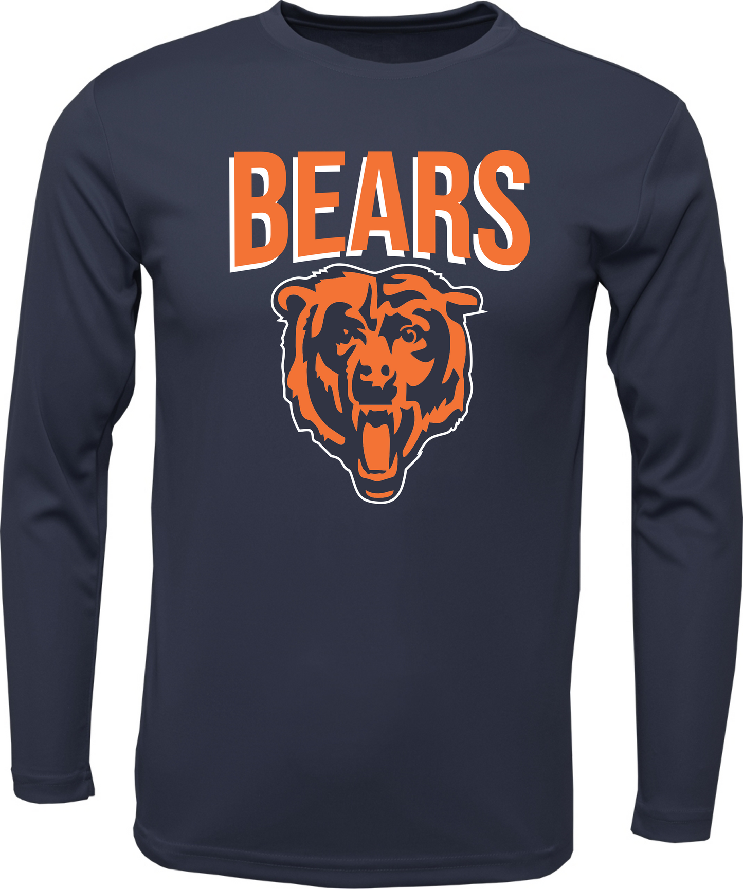 CFSA Bears Long Sleeve Dri FIt