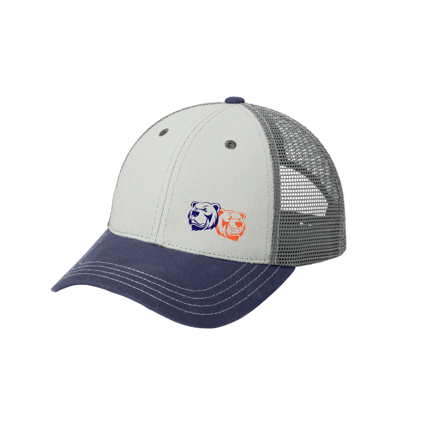 BTC - District ® Tri-Tone Mesh Back Cap