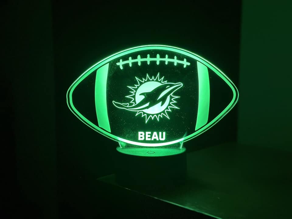 8in Acrylic Led Sign - Personalized