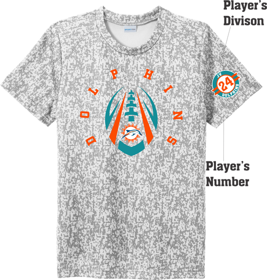 CFSA Dolphins Digi Camo Shirt Dri Fit