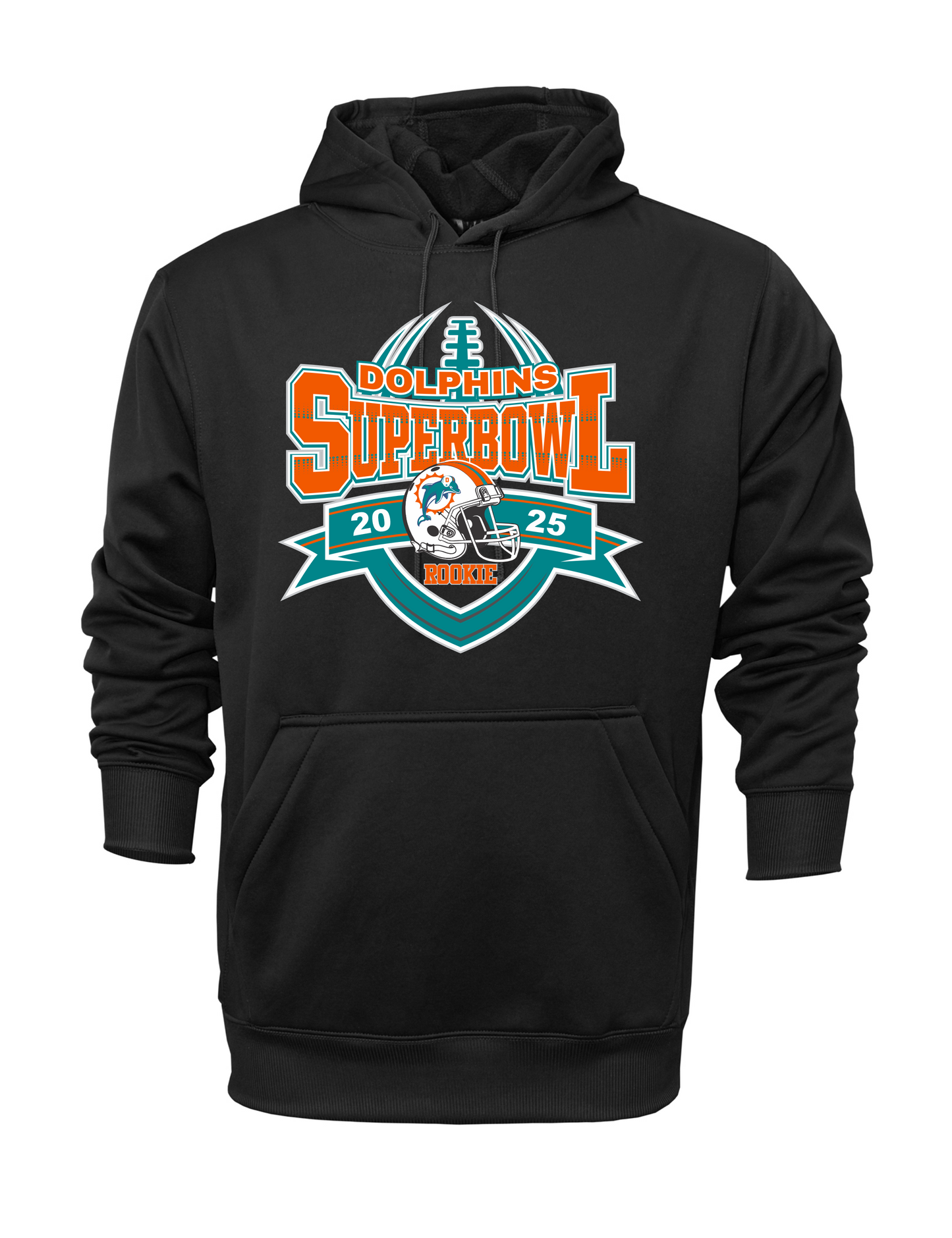 ROOKIE DOLPHIN SUPERBOWL HOODIE 2025