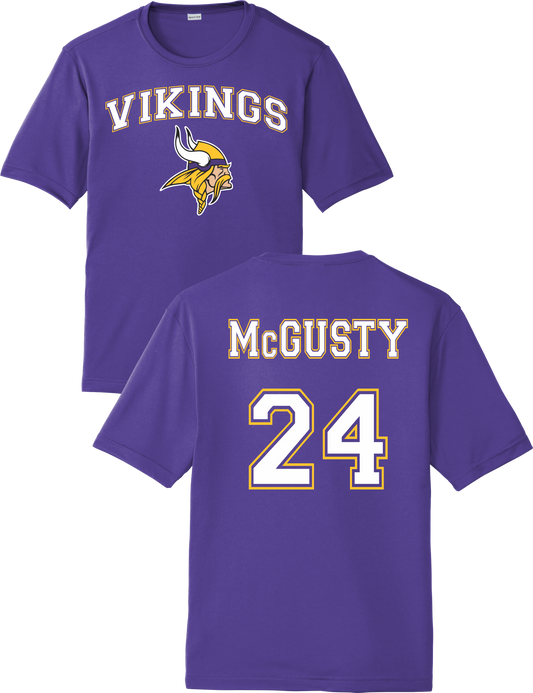 Vikings Personalized Dri FIt Shirts