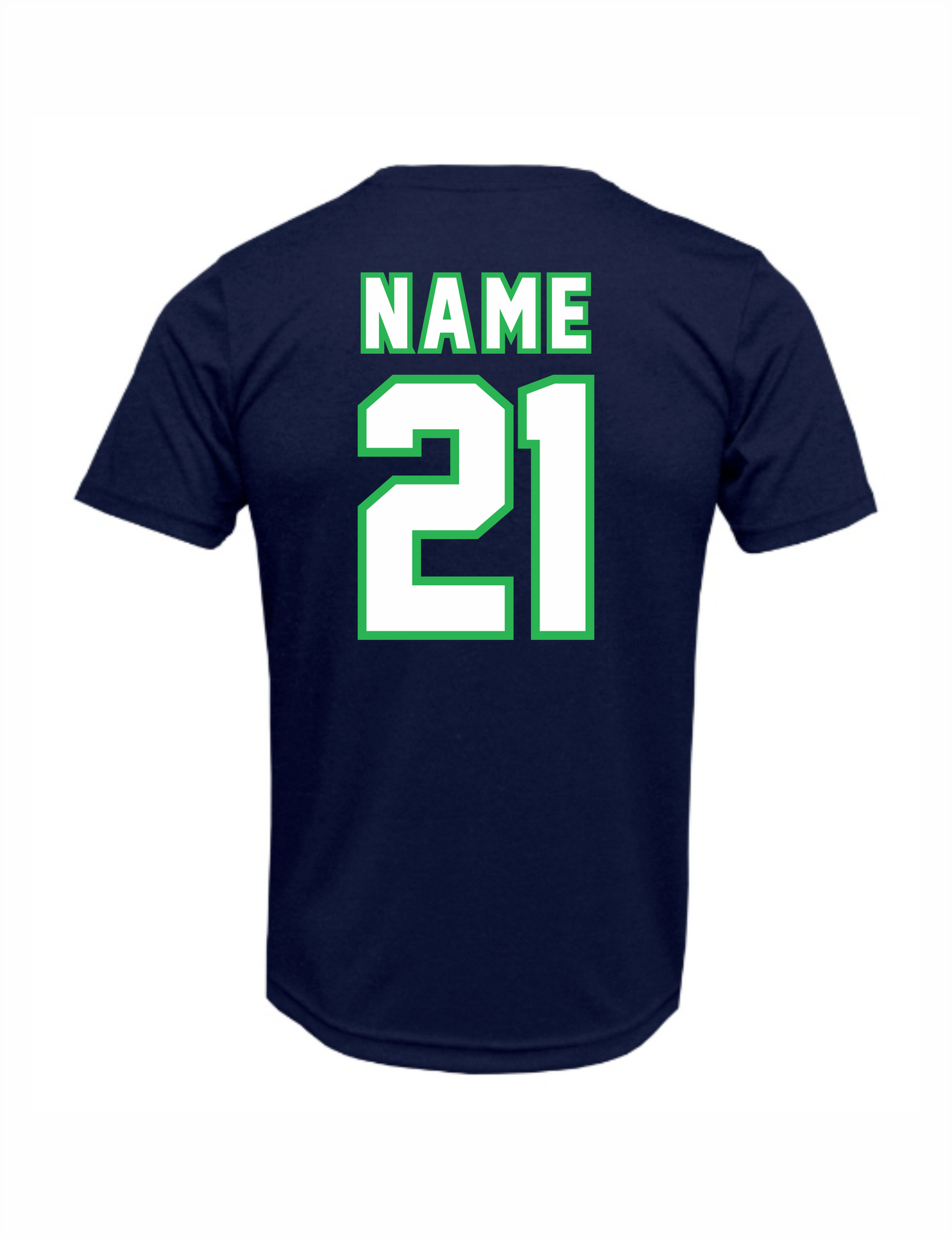 Unisex Soft Ring Spun Cotton Poly Blended Tee- Home Plate