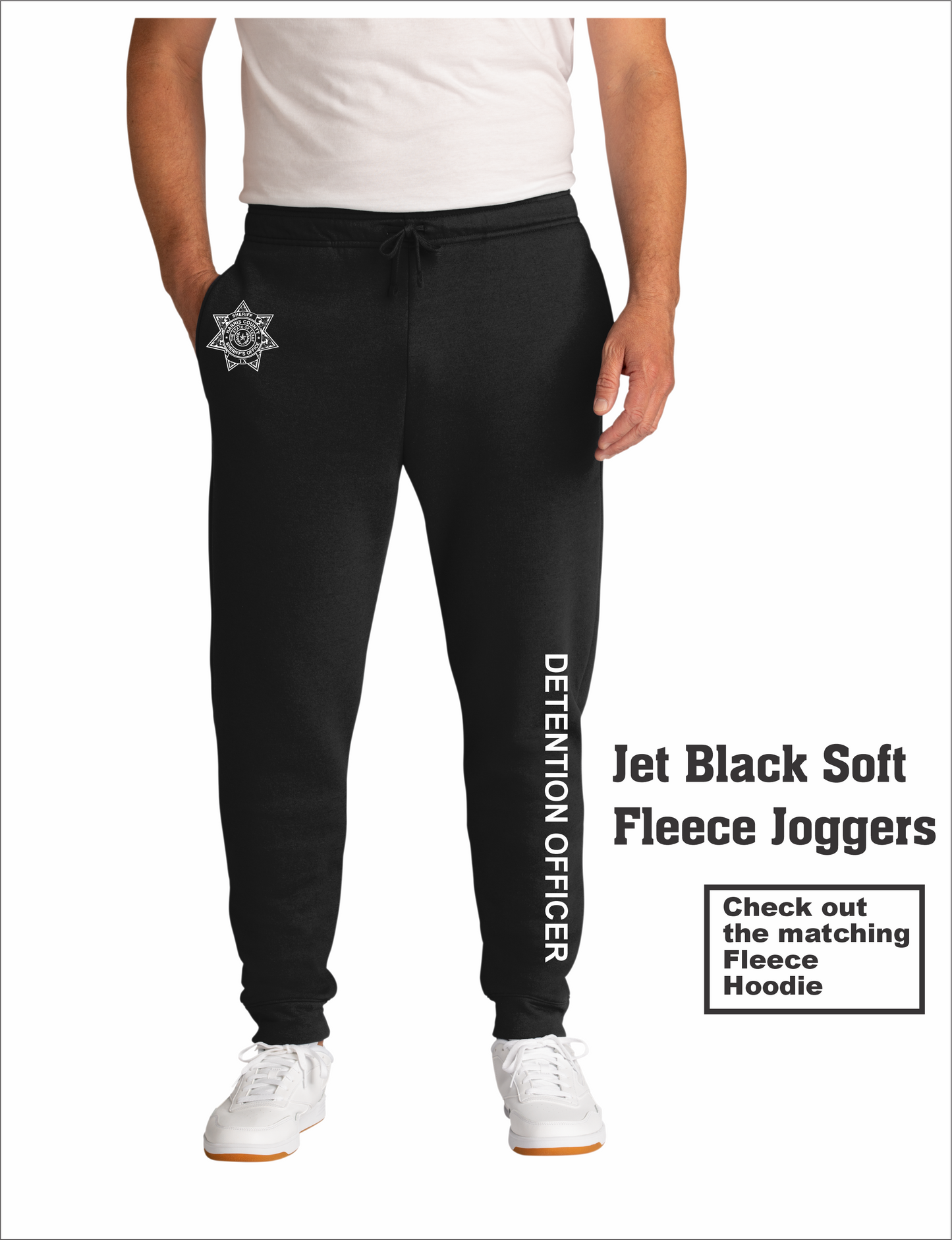 Jogger Sweat Pants - DETENTION OFFICER