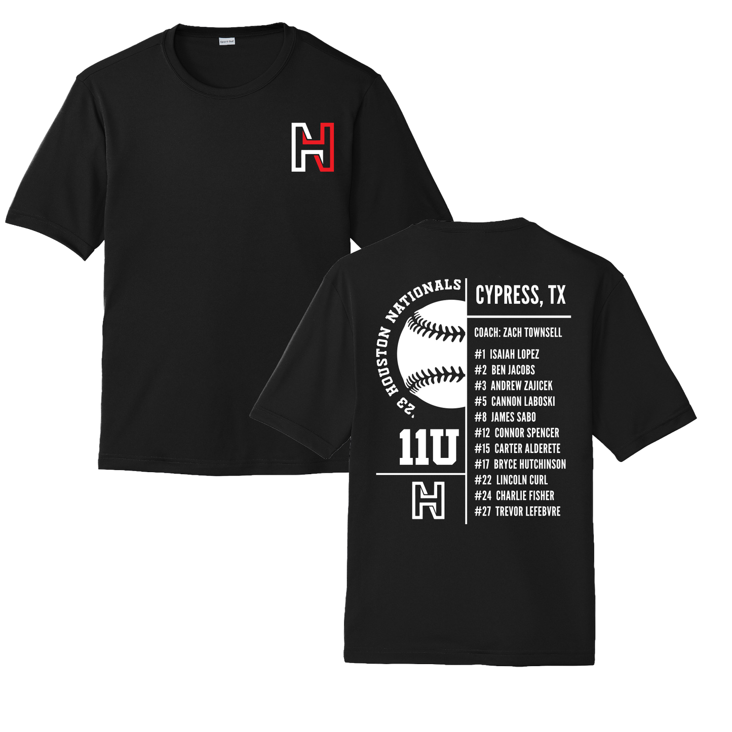 Dri-Fit Short Sleeve Roster Shirt - 11U