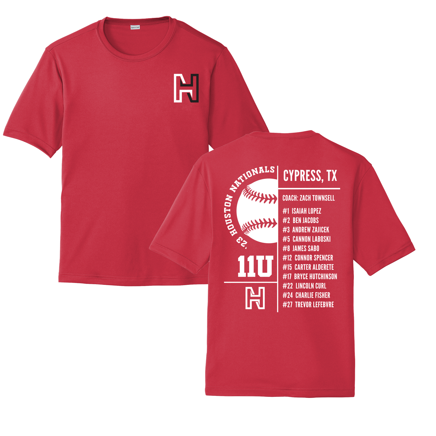 Dri-Fit Short Sleeve Roster Shirt - 11U