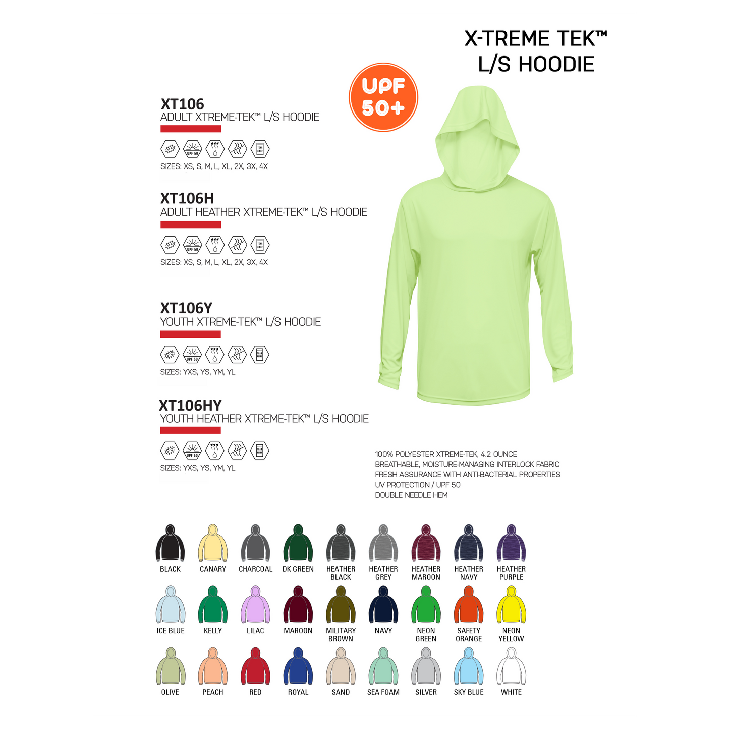 Houston Nationals Performance Hoodie