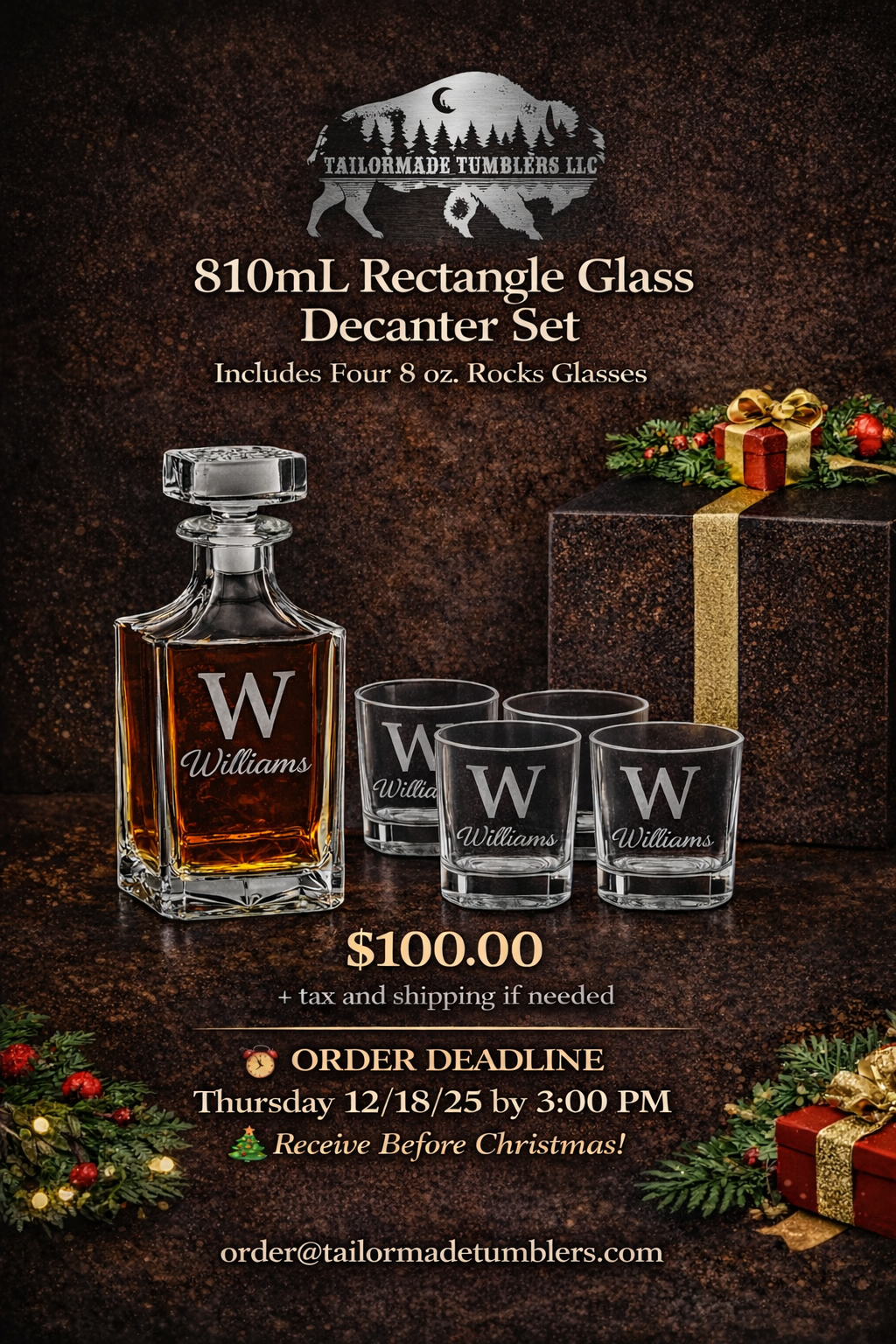 Decanter Gift Set