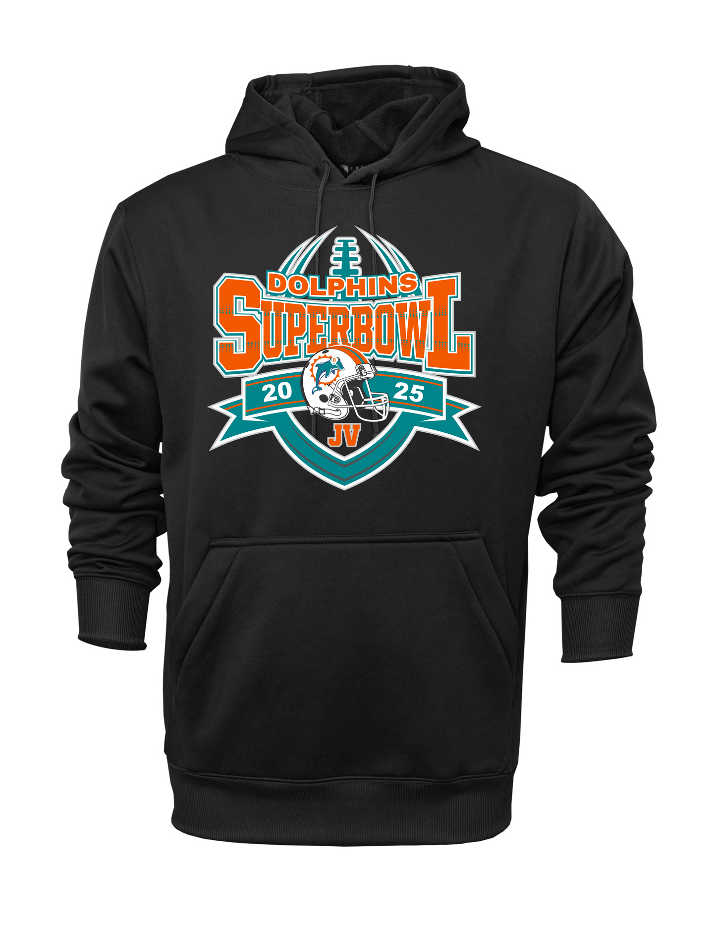 JV DOLPHIN SUPERBOWL HOODIE 2025