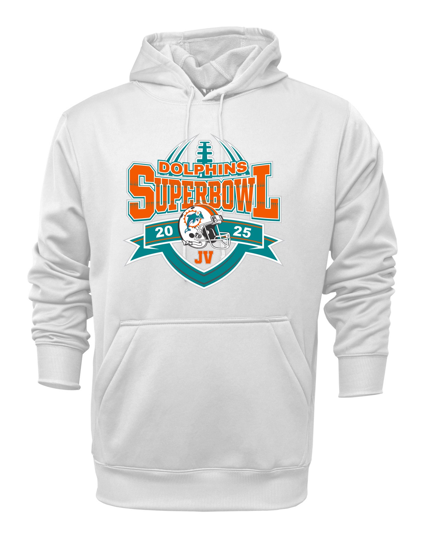 JV DOLPHIN SUPERBOWL HOODIE 2025